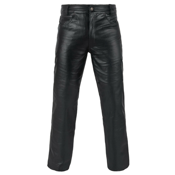 Genuine Leather full grain Leather pants - Picture 2 of 7